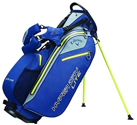Callaway Herren Hyper Dry Lite Golftasche, Blau/Silber/Grün, Einheitsgröße