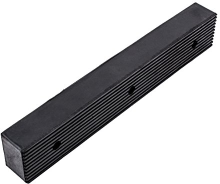 ProPlus Bootsauflage schwarz Gummi 340 x 55 x 35 mm für Bootstrailer