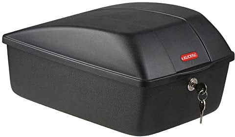KLICKfix Unisex – Erwachsene 0845UK-Bikeboxen Bikeboxen, Schwarz, Einheitsgröße
