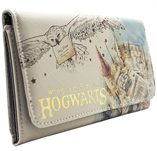 Hogwarts Harry Potter Waiting on My Letter Geldbörse, Weiß, Einheitsgröße, Weiß, Einheitsgröße, weiß, one Size, Einzigartig