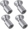 TWSTYFAL Set von 4 Mini Deckenspot Vitrinenbeleuchtung Spots 1W Warmweiß 3000K,schwenkbar,mit Transformator für Glasböden, Schaukästen, Möbelbeleuchtung