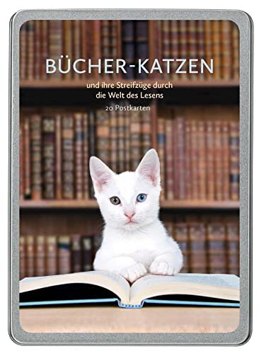 Bücher-Katzen: und ihre Streifzüge durch die Welt des Lesens