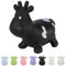 Hoppimals Tootiny Hüpftier, Hüpftier ab 1 Jahre & Hüpftier ab 2 Jahre, Hüpfende Kuh, Für Gymnastik & Geschicklichkeit für Kinder, Verpackt im Geschenkkarton, inklusive Pumpe - Baby-Hüpfer SCHWARZ