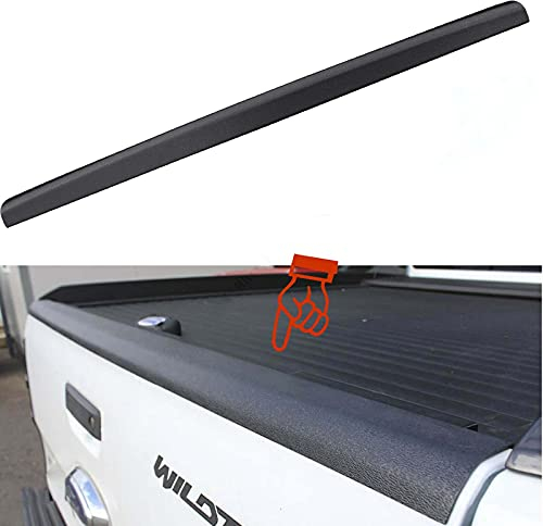 JHCHAN Heckklappenverkleidung Abdeckung Schutz für Ford Ranger 2012–2022 T6 T7 T8 XL XLT Limited Wildtrak Heckklappe Ladebett Kappe Matte Textur Schwarz