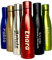 Regalo Grabado - Botella Térmica Personalizada | Mantiene Caliente 12H y Frío 24H | Doble Pared | Grabado Láser Permanente | Anilla y Mosquetón | 500ml | Color (Negro)
