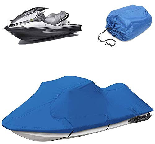 Funda para Moto De Agua Funda para Moto Acuática Tela Impermeable Y Cordón Elástico - Protección contra La Lluvia Daños por Rayos UV