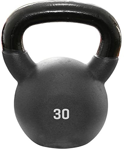 Sporttrend 24® Kettlebell 2kg, 4kg, 6kg, 8kg, 10kg, 12kg, 14kg, 16kg, 18kg, 20kg, 22kg, 24kg, 26kg, 28kg, 30kg in schwarz | Kugelhantel Hantel Schwunghantel Gusseisen (30KG, schwarz)