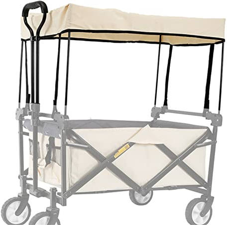Dach FR Bollerwagen - ZubehR FR Bollerwagen - Idealer Sonnenschutz Zum NachrSten - Inklusive Montageteile