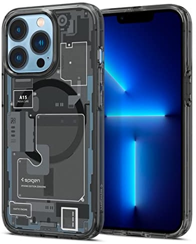 Spigen Ultra Hybrid MagFit Case for iPhone 13 Pro Max, Compatible with MagSafe Accessories - Zero One