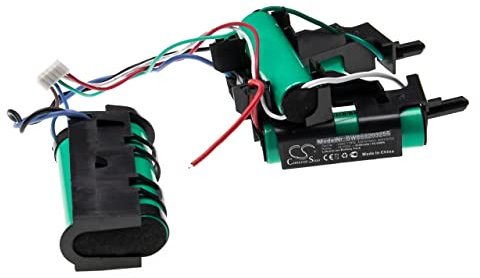 vhbw 1x Akku kompatibel mit AEG CX735, CX7-2 Flex 90027758900, CX7-2-B360 Floor ST 900940738 00 Home Cleaner Heimroboter (2500 mAh, 18 V, Li-Ion)