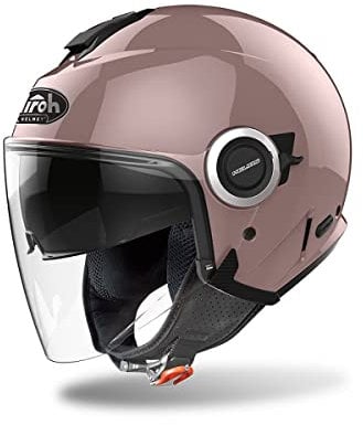 AIROH CASCO JET HELIOS COLOR METALLIC ROSE XS
