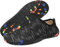 TMEOG Badeschuhe Damen Herren Wasserschuhe Schwimmschuhe Aquaschuhe Strandschuhe rutschfest Surfschuhe schnell trocknend Wattschuhe Meerschuhe Erwachsene(43 EU,Schwarz)