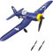HTLNUZD RC Airplane F4U Corsair Remote Control Aircraft 761-8 4CH Radio Control Plane with 6Axis Stabilizer One Key Aerobatic Wingspan Remote Control Warbird Gift