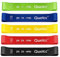 Quelcc Widerstandsbänder, 5 Verschiedene Stärken Resistance Bands, Widerstandsbänder Set, Krafttraining Fitnessband Gymnastikband für Muskelaufbau,Yoga, Pilates, Mit Anleitung Und Tasche