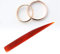 ANKROYU Achat-Messer-Poliergerät, Polier-Poliergerät, Achat-Polierwerkzeug, Schmuckherstellungs-Werkzeug-Set, Professionell, Hand-Schmuck-Polierwerkzeug, Gold-Silber-Polierwerkzeuge(14cm)