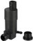 A ABSOPRO Pare-brise Lave-glace Moteur Pompe pour Ford Transit - 2 pcs Noir