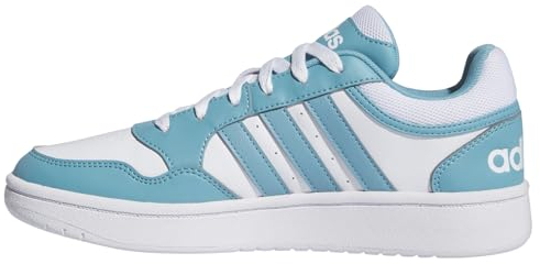 adidas Women's Hoops 3.0 Shoes, Cloud White/preloved Blue/preloved Blue, 5 UK