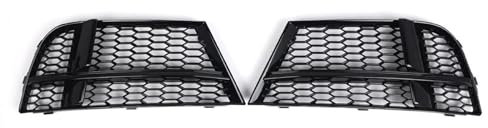 Griglia Fendinebbia Auto Luce di Nebbia Lunetta Griglia Paraurti Anteriore Luce Nebbia Griglia Copertura per A-UDI A3 8V per S-Line BERLINA SPORTBACK Convertibile 2017-2019 Copertura Fendinebbia