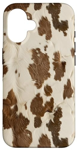 Cow Pattern print Case for iPhone 16