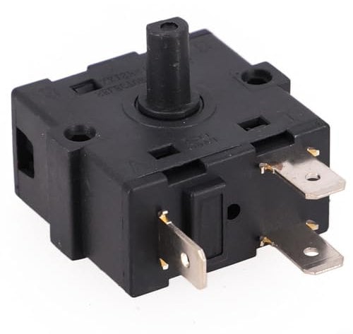 Electric Room Heater Switch, Suitable for Most Brands, Stable Operation at AC 250V 16A (3 pin)