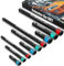 KIRXST 9PC Impact Socket Extension Bar Set, 1/4, 3/8 1/2 Drive Extension Bar, CR-V Steel Wrench Extender for Manual Pneumatic Torque Wrench