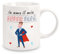 Surhik Festa del Papà，Festa del Papa Idee Regalo 330ml Tazza,Idee Regalo Festa del Papà Padre Compleanno Natale Anniversario(Super Papà)
