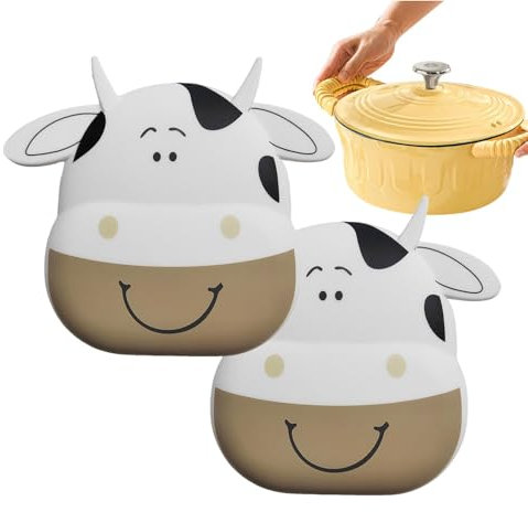 Guantes de Parrilla Resistentes al Calor no se Deslizan, Guantes de Horno Flexibles, Guantes de Horno térmico de 2 Paquetes, de Dulce, Guantes de Estufa Hechas de Silicona, Guantes de p