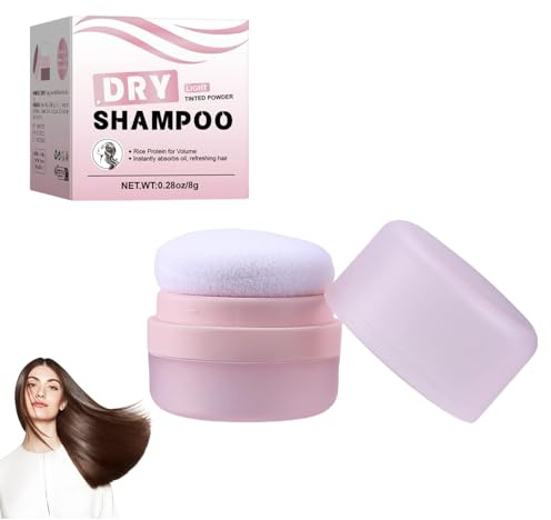 Trockenshampoo Puder, Volumen Puder Haare, Haartexturizingpulver für alle Haartypen, Haarstylingpulver für Frauen & Männer, langlebiges und erfrischendes Haar (1pc)