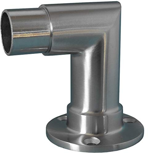 Ecke mit Flansch für Rohr 42,4 x 2 mm