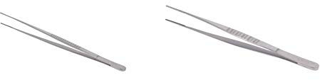 DE BUYER -4238.30 -Pince Fine INOX de Presentation 30.5 cm & 4238.15 -Pince Fine INOX de Presentation 16 cm