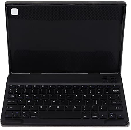 Fdit Étui clavier sans fil 3 en 1 + étui pour tablette + support pour tablette, clavier Bluetooth en cuir PU, accessoires pour tablette TECLAST P20 pour P20HD pour M40 PRO