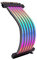 Azza ACAZ-2OR-L, ARGB 200 mm PCI-E Kabel (180° bis 90°)