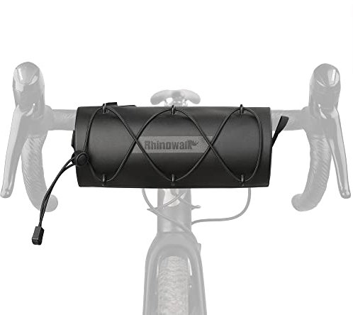 Rhinowalk Fahrrad Lenkertasche Wasserdicht Vordertasche Fahrradtasche Aufbewahrungstasche mit Schultergurt für Rennrad Mountainbike Radfahren Reisen