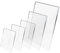 DNQ 3mm Crystal Clear Acrylic Perspex Plastic Sheet Panel Lightweight for Multipurpose Crafting, DIY, Picture Frame, Glass Painting Shed Windows (1, Transparent, 80cm x 60cm)