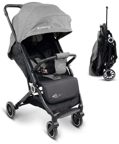 Mobiclinic® kids, Kinderwagen, Ultra-kompakt, Trip, 5-punkt-gurt, Lenker, Korb, Europäische marke, 0-36 monate, Voll verstellbar, Einzelgriff, Klappbare haube, Feststellbare bremsen, 360º räder