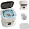 Yolispa Portable Washing Machine, 11L Portable Washing Machine with Spin Dryer, Cleaning Small Washer, Foldable Washing Machine, Deep Cleaning for Baby Clothe, Underwear, Socks