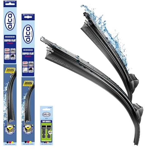 alca® Scheibenwischer passend für RENAULT CAPTUR (03.2016-09.2019) SUPER FLAT Flachbalkenwischer