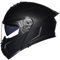 Motorradhelm Klapphelm Integralhelm DOT/ECE-Zugelassener Verkehrssicherheit Robuster Leiser Motorrad Helm Rollerhelm Sturzhelm mit Doppelvisier Sonnenblende Damen Herren Erwachsene 6,L=59~60cm