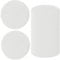 VZU 100pcs Unbleached Espresso Coffee Filters, 58mm, Compatible with Aeropress