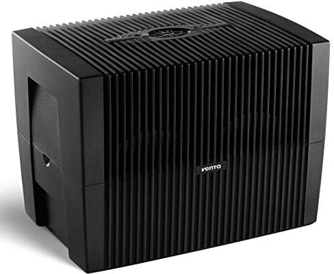 AH555 Original Connect Filterfreier Verdunstungs-Luftbefeuchter – Platz bis zu 645 ft² – Schwarz – WiFi-kompatibel