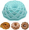 HENGBIRD Moule à kouglof en silicone - 24 cm - Bleu