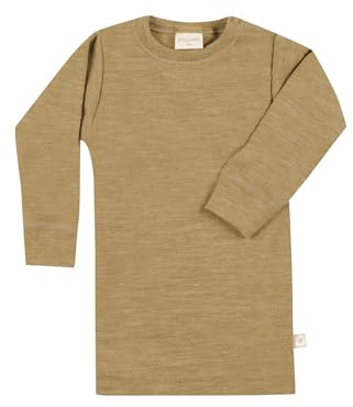 Dilling Baby Langarmshirt Bio-Merinowolle Baselayer Unterwäsche weich und temperaturregulierend