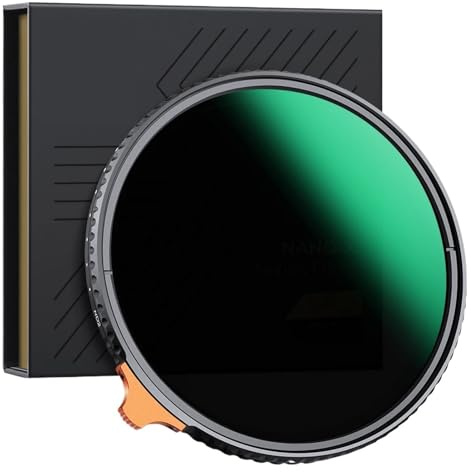 -X Variable ND2-N400 ND Filter 37-105mm Adjustable Neutral Density Camera Lens Filter 28-Layer Coated Waterproof(37mm)