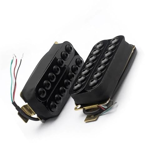 Guitarra Eléctrica De 7 Cuerdas Con Pastillas Humbucker Y Salidas De Tornillo Ajustables Hexagonales N8.5K/B14K(N and B)