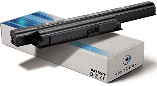 Visiodirect® Batteria per Portatile Sony Vaio VPC-EA1S1E/B 11.1V 6600mAh