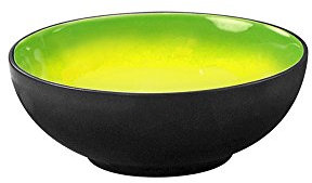 CreaTable HOT GREEN Mehrzweckschale 16,5 cm/Müslischale/Steinzeug/Schale