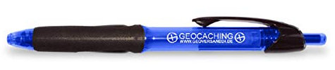 All-Weather Power Tank Pen Geocaching Logo Kugelschreiber Stift Gasdruck Air Pre