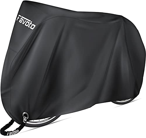 Favoto Bike Cover Waterproof Outdoor Storage for 1 or 2 Bikes Bicycle Cover