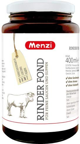 Rinder Fond von MENZI, 400ml