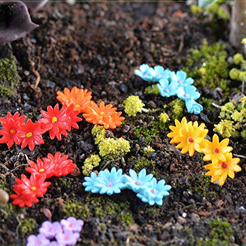 Ogquaton Premium Neue 10 Stücke Miniatur Blume Bush Bonsai DIY Handwerk Fee Garten Landschaft Dekoration Bequem